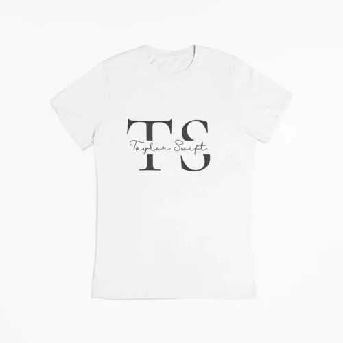 Taylor Swift T-Shirt where fandom imagery is visible