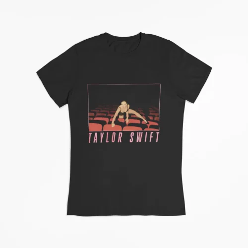 Taylor Swift T-Shirt where fandom imagery is visible
